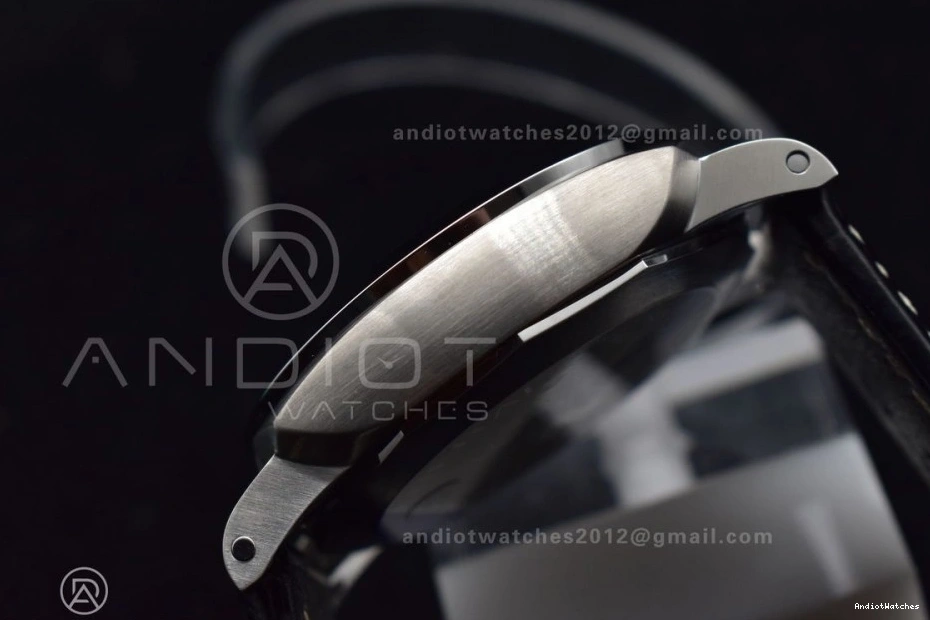 Edition Leather  on Strap Best SportInspired 1:1 VSF 980 Black Black Dial PAM1312 P. 1225